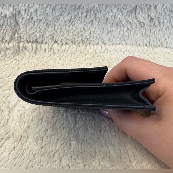 EUC PRADA Vintage Unisex Nylon Compact Wallet & Key Holder - Picture 10 of 14